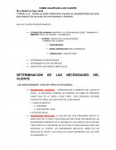 Calificar a un cliente es poder determinar el grado se susceptibilidad que tiene para adquirir los servicios de una empresa o vendedor.
