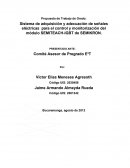 Sistema de adquisición y adecuación de señales eléctricas para el control y monitorización del módulo SEMITEACH-IGBT de SEMIKRON.