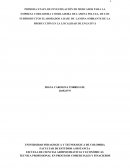 PRIMERA ETAPA DE INVESTIGACIÓN DE MERCADOS PARA LA EMPRESA CORTADORA Y DOBLADORA DE LAMINA PELUZA