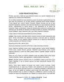 Primero que todo y antes de que entremos sonara una canción relajante que se relacione con nuestra idea empresarial.