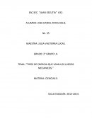 Tipos de energia que usan los juegos mecanicos