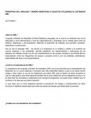 PRINCIPIOS DEL ANÁLISIS Y DISEÑO ORIENTADO A OBJETOS UTILIZANDO EL ESTÁNDAR UML