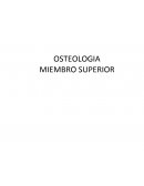 OSTEOLOGIA MIEMBRO SUPERIOR