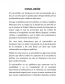 El narcotráfico en Zacatecas