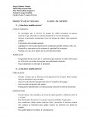 OFERTA DE TARJETA DE CREDITO