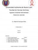 Analisis de un sindicato dentro de una empresa