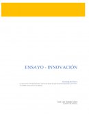 ENSAYO INNOVACIÓN.