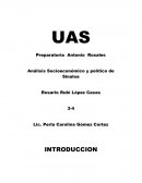 Análisis Socioeconómico y político de Sinaloa