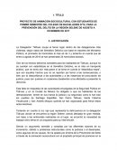 PROYECTO DE ANIMACIÓN SOCIOCULTURAL CON ESTUDIANTES DE PRIMER SEMESTRE DEL COLEGIO DE BACHILLERES N°16