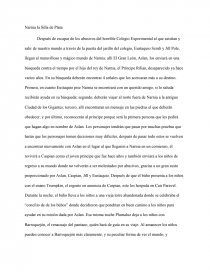 Resumen de Narnia La Silla de Plata - Reseñas - tryvo123