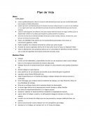 Plan de Vida Metas Corto plazo
