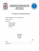 VITAMINAS HIDROSOLUBLES.
