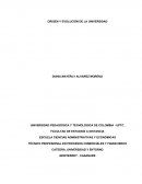 ORIGEN Y EVOLUCIÓN DE LA UPTC