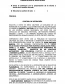 SIMULACION DE AUDIENCIA DE CONTROL DE DETENCION Y FORMULACION DE IMPUTACION