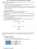 TEMA 1 APLICACIÓN DE TÉCNICAS DE COMUNICACIÓN Y APOYO PSICOLÓGICO