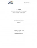 Actividad Tasa de cambios - Politica cambiaria