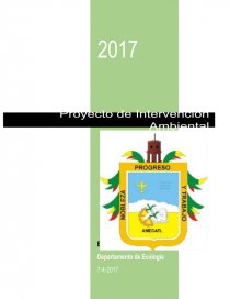 PROYECTO: EL CUIDADO DE UN ÁRBOL. Página 1