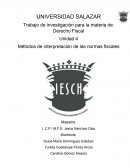 Métodos de interpretación de las normas fiscales