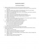 Cuestionario Unidad 1 Las Finanzas Públicas