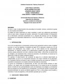 Análisis Proximal de “Quinua Comercial”