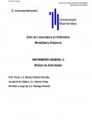 ENFERMERÍA GENERAL II Módulo de Actividades