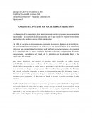 ANÁLISIS DE CAPACIDAD POR VÍA DE ÁRBOLES DE DECISIÓN