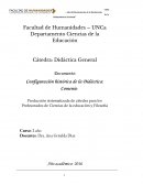 Producción sistematizada de cátedra para los Profesorados de Ciencias de la educación y Filosofía