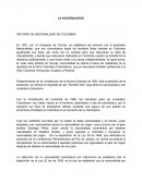 LA NACIONALIDAD HISTORIA DE NACIONALIDAD EN COLOMBIA