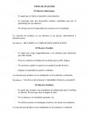 TIPOS DE MAESTRO El Maestro Informante
