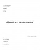 Blanconieves y las cuatro enanitas