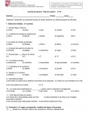 Control de lectura: “Hijo de Ladrón”