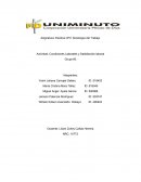Actividad: Condiciones Laborales y Satisfacción laboral