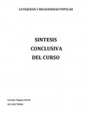 CATEQUESIS Y RELIGIOSIDAD POPULAR