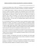 Actores económicos, factores de producción y sectores económicos