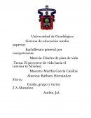 El proyecto de vida hacia el interior (4 Niveles