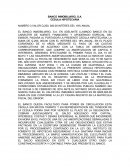 BANCO INMOBILIARIO, S.A. CEDULA HIPOTECARIA