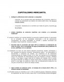 Capitalismo Mercantil Indique la diferencia entre colonizar y conquistar
