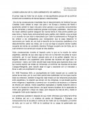 CONSECUENCIAS DE LOS VIAJES DE COLON