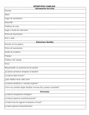 ENTREVISTA FAMILIAR DEL INFANTE