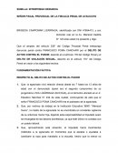 SEÑOR FISCAL PROVINCIAL DE LA FISCALÍA PENAL DE AYACUCHO