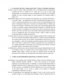 La estructura del texto ¿Cuántas partes tiene? ¿Cómo se relacionan estas partes