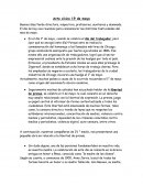 Acto cívico 19 de mayo