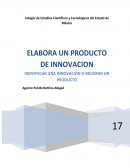 Tabla de posibles innovaciones que pueden realizarse