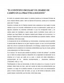 El contexto escolar y el diario de campo en la practica docente