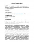 UN NUEVO PROTOCOLO DE INVESTIGACIÓN