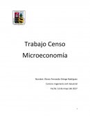 Trabajo Censo Microeconomía