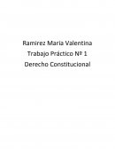 Derecho Constitucional Trabajo Práctico Nº 1