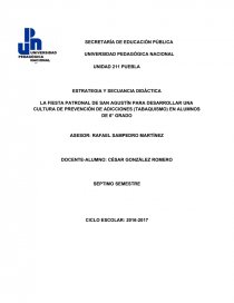 Esquema de secuencia didactica. Página 1