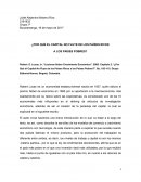 ¿Por qué el capital no fluye de los países ricos a los países pobres?
