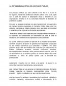 ETICA DEL CONTADOR - ANALISIS